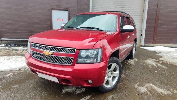 Установка ГБО на Chevrolet Tahoe 2012 г., ГБО  4 поколения, пропан 4SAVE (Польша), ДВС 5.3л.,  8 цилиндров